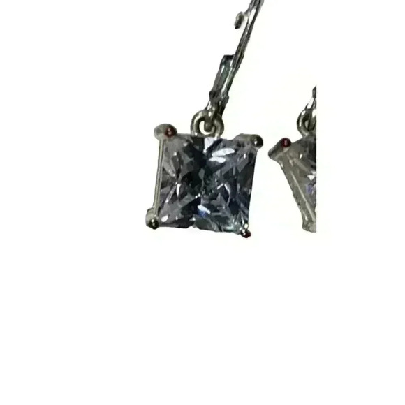 Cubed Dangle Earrings - Picture 2 of 3